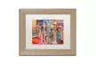 Josh Byer 'The Man Who Was Lighter, Duck, and Snake' Matted Birch Framed Art - Second Medium