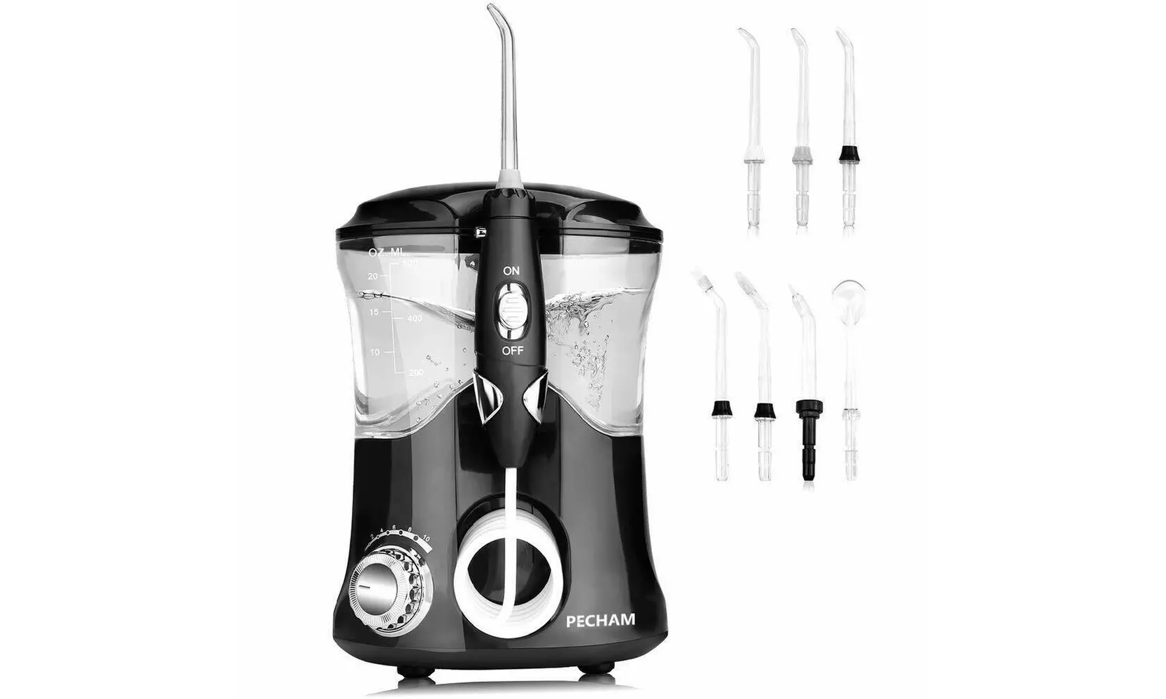 Electric Water Flosser Jet Pick Oral Irrigator Teeth Braces Cleaning Dental FDA - Primary Image