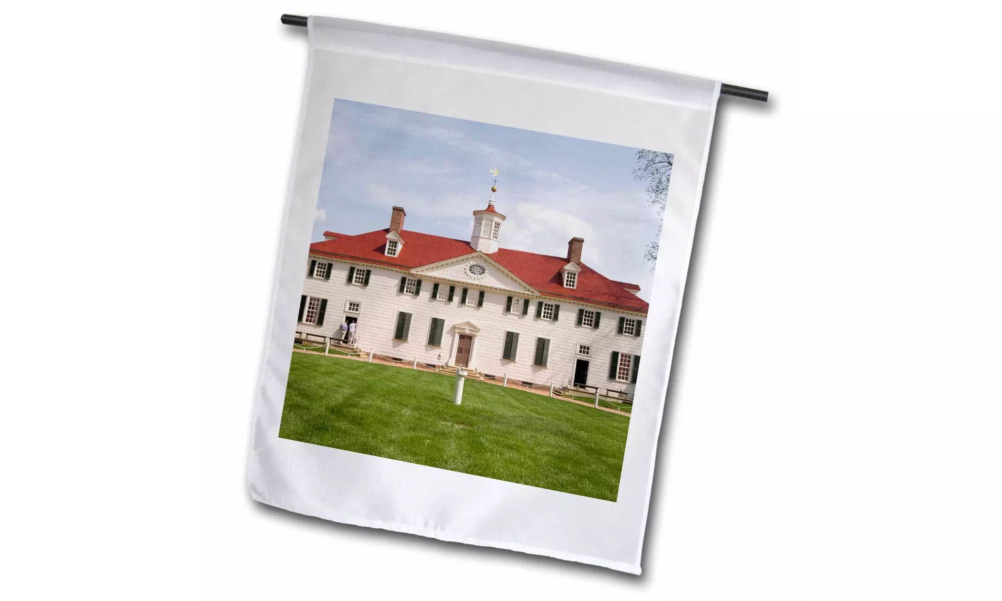  Garden Flag USA, Washington DC, George Washingtons Mt Vernon - US09 LFO0179 - Primary Image