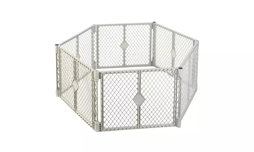 North States Superyard XT Pet Gate Extension Kit 2 panel 30" x 26" - Second Medium