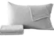 FreshFolds Ultra-Soft Cotton Heathered Melange Jersey Knit Sheet Set - Second Medium
