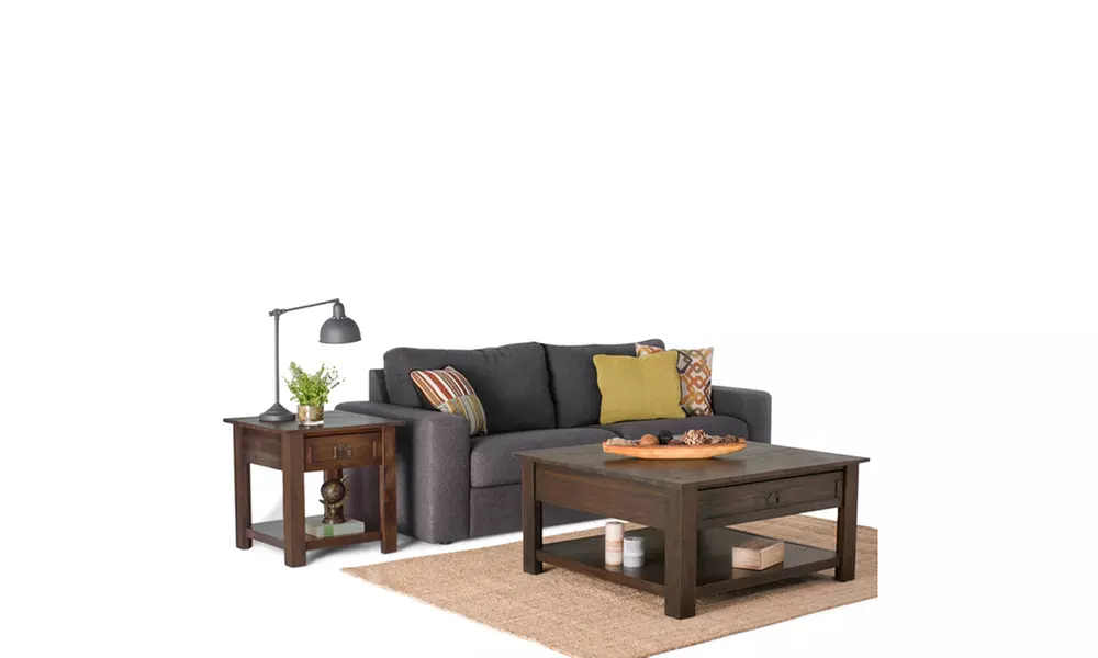 Monroe 38 x 38 x 18.5 inch Square Coffee Table  - Primary Image