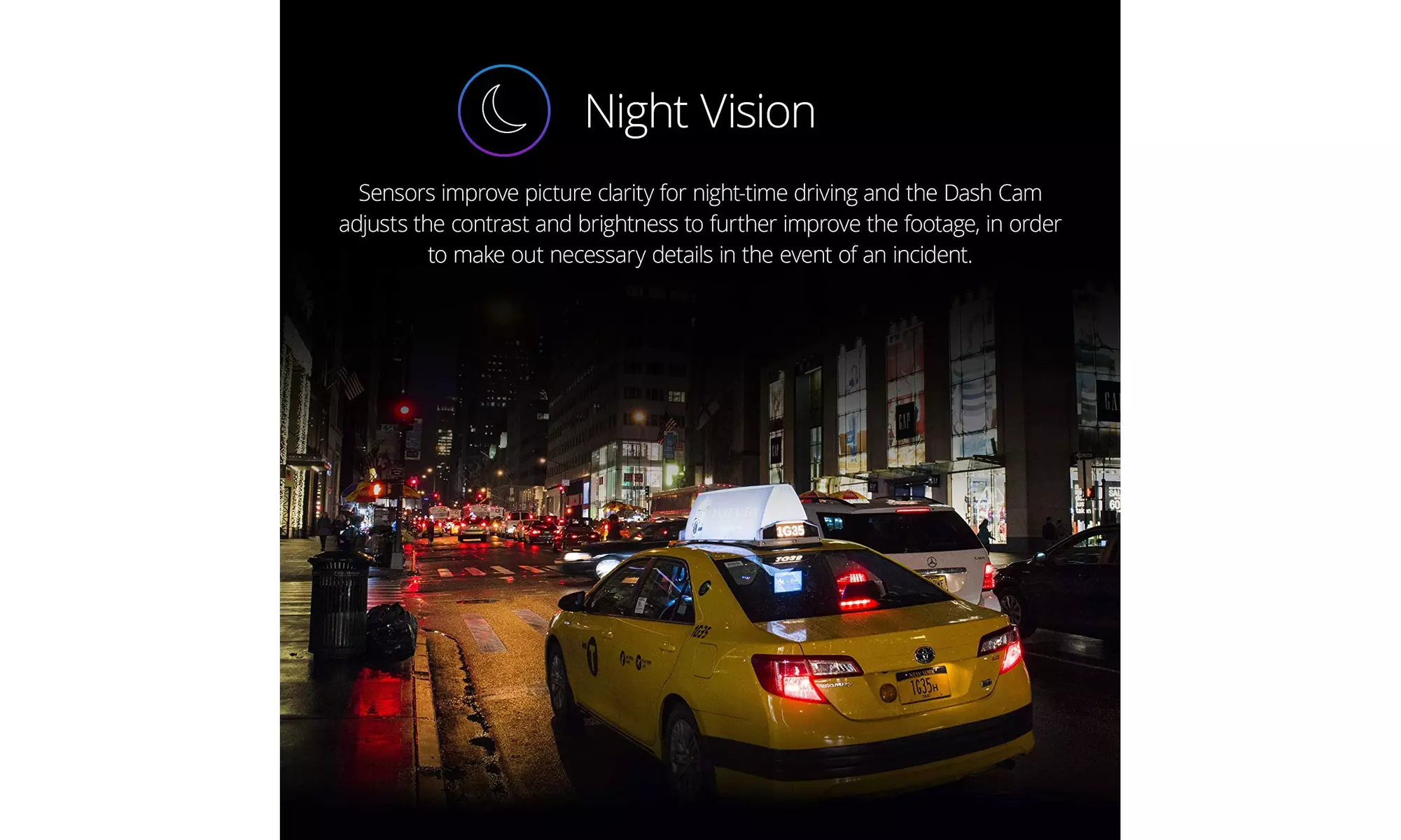 Nextbase 222G Dash Cam 1080p HD, Click&Go PRO Mount, GPS (Certified Refurbished) - Second Medium