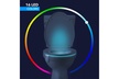 3 Pack LumiLux Advanced 16-Color Motion Sensor LED Toilet Bowl Night Light - Second Medium