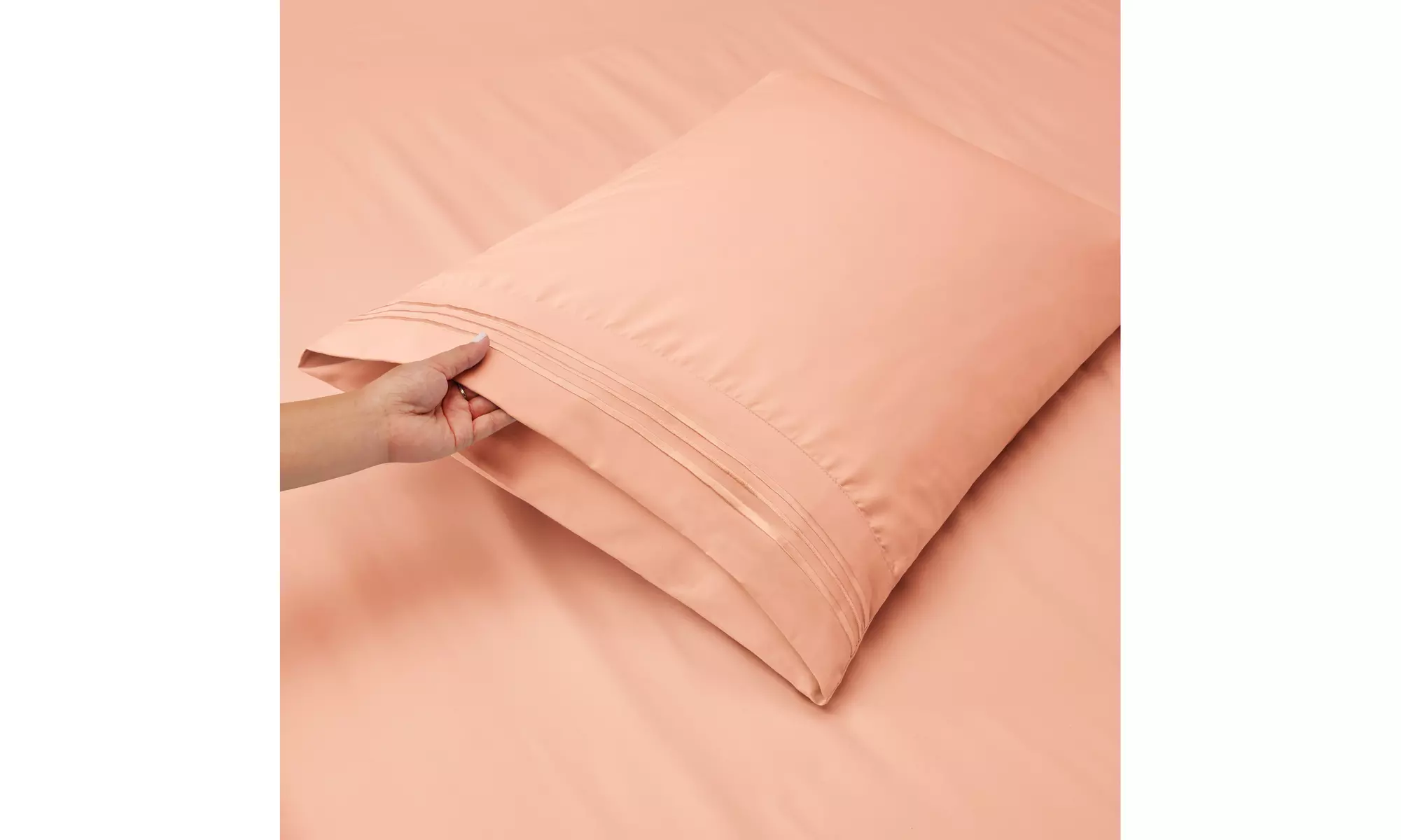 Clara Clark 4 Pc Sheet Set -1800 Series Deep Pocket Bed Sheets with Fitted Sheet