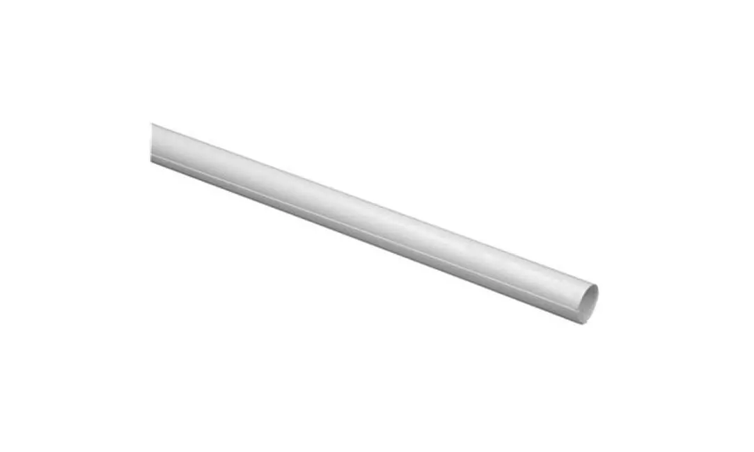 National Brand Alternative 2489574 Shower Rod Cover 72 In. White Pack Of 12 - Primary Image