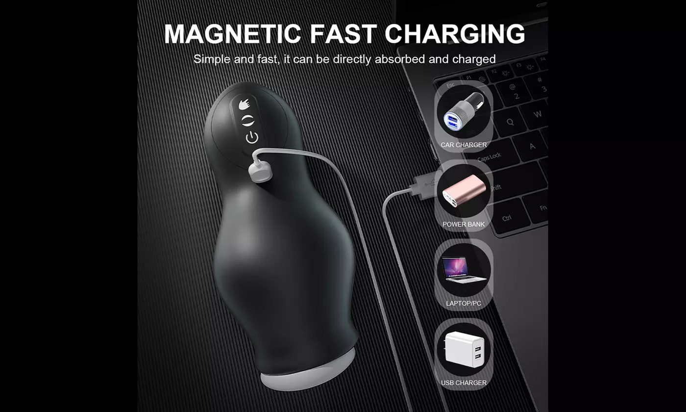 Automatic Hands-Free Masturbator Massager Vibration Stroker