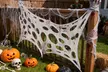 ItBelongs2U White Halloween Spiderwebs Decor with Optional Spider - Second Medium