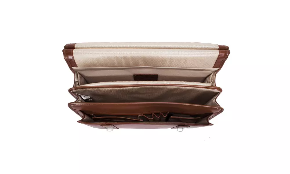 McKlein Halsted Men's Leather Briefcase - Second Medium