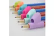voberry 6PCS Children Pencil Holder Pen Writing Aid Grip Posture Correction Tool - Second Medium