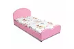  Costway Kids PU Upholstered Platform Wooden Princess Bed Frame Bedroom - Second Medium
