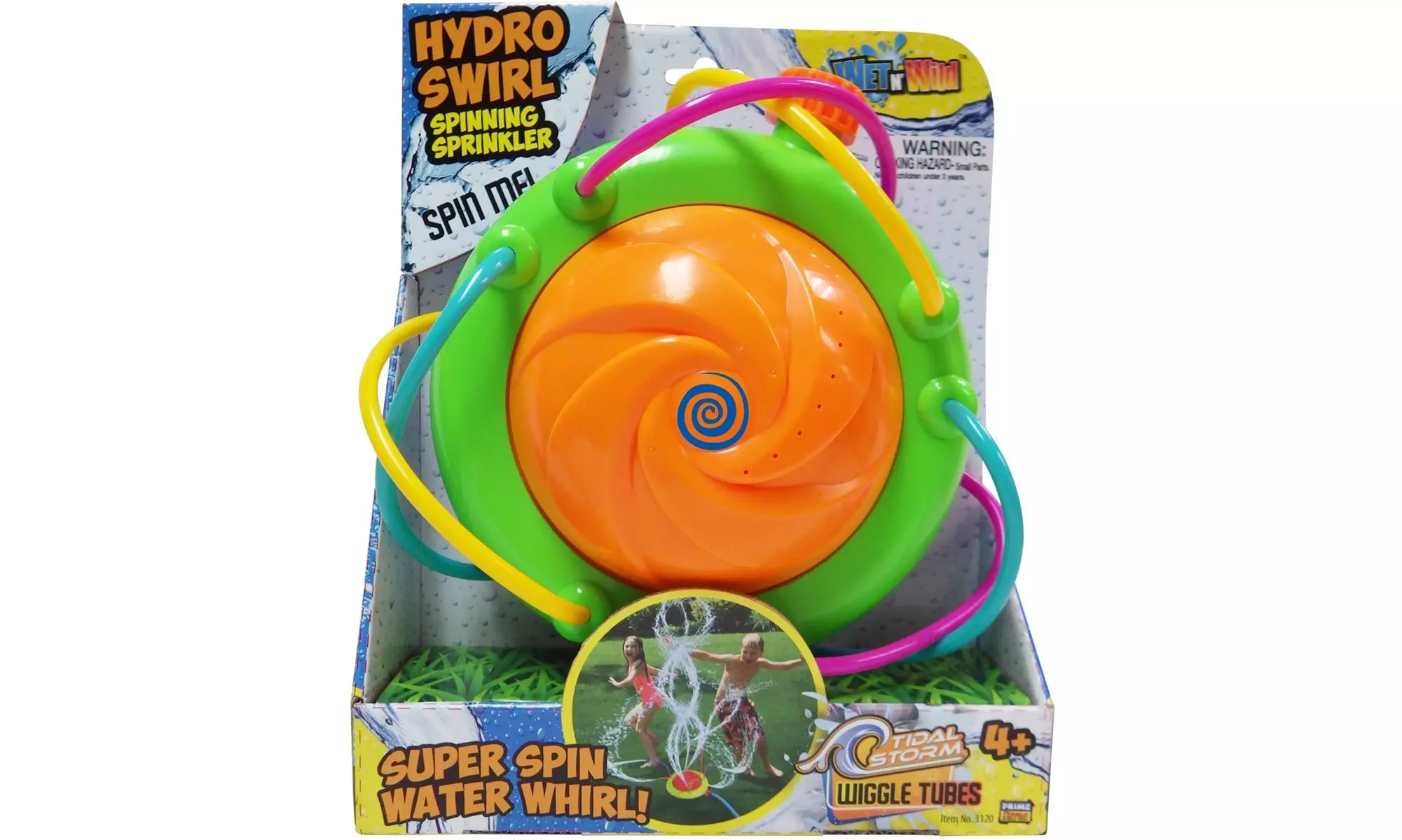 Tidal Storm Hydro Swirl Spinning Sprinkler Outdoor Sprinkler Toy - Primary Image