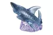 3D Crystal Puzzle - Shark: 37 Pcs - Second Medium