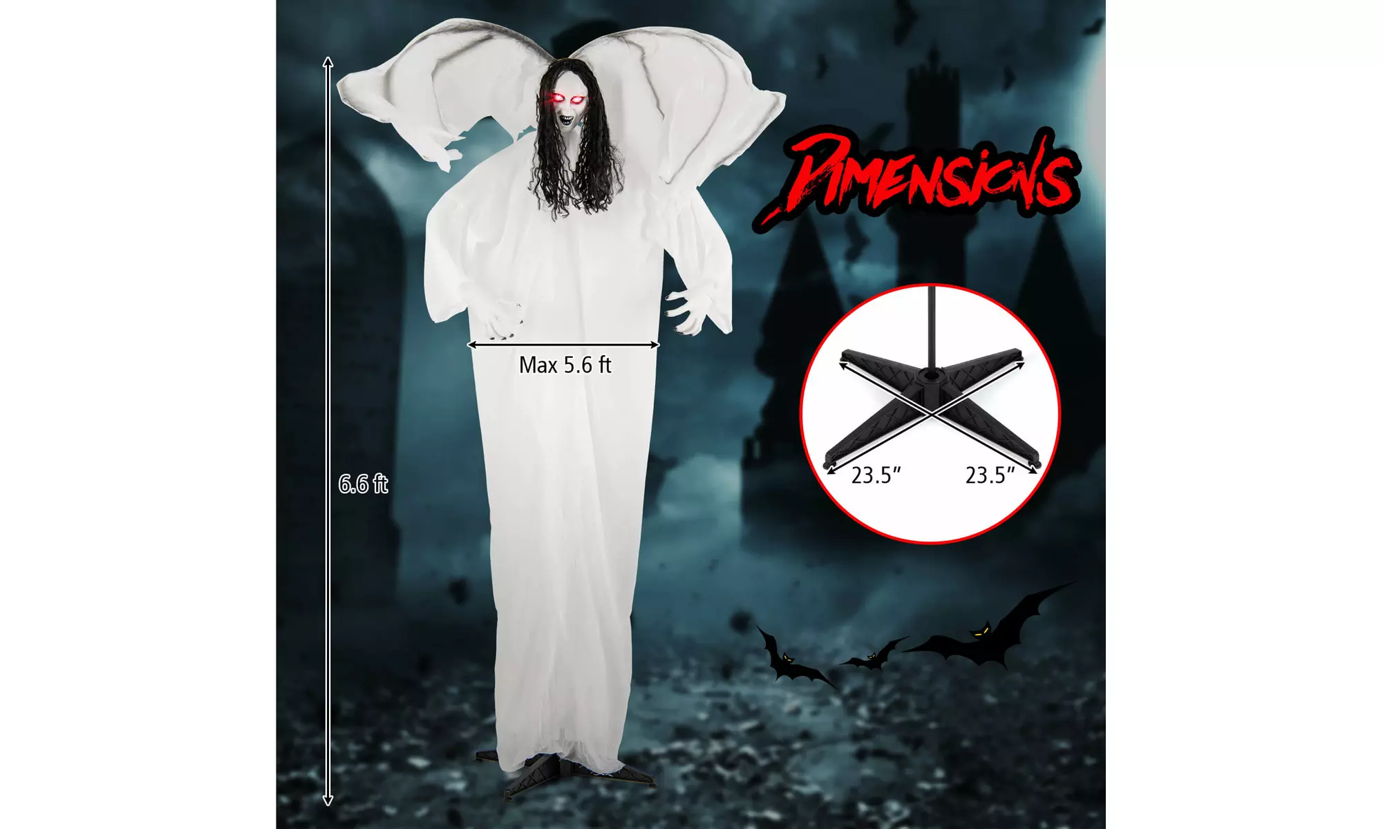 Animated Halloween Decorations: Bring Your Yard to Life by Costway