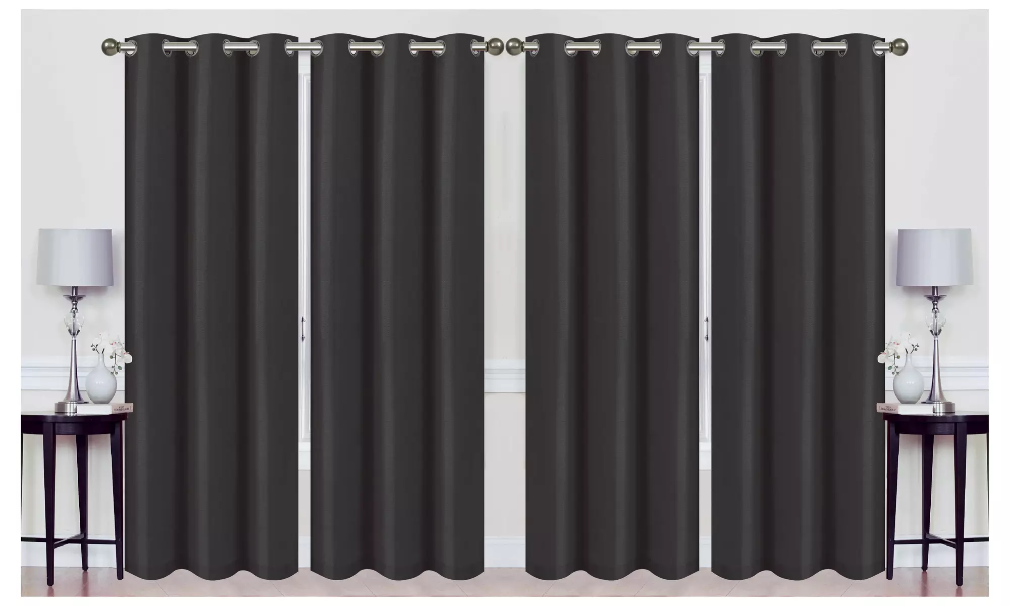 Foam-Backed Blackout Grommet Panels (Multiple Sizes & Colors Available)