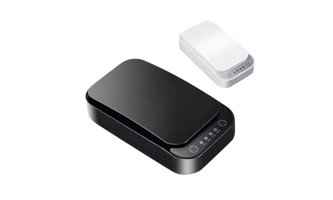 UV-CLEAN 2in1 Medical Grade UV Light Sanitizer w/ Wireless Charging Capabililty - Primary Image