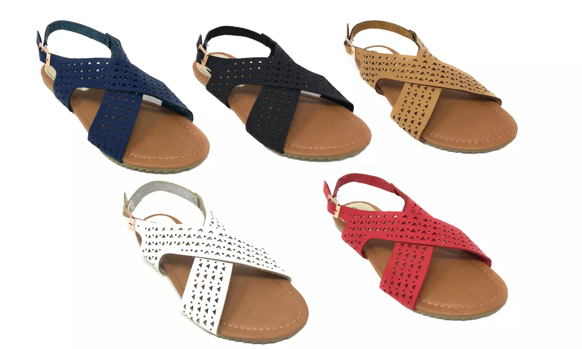 Palmer's cusion filled sandals - Primary Image