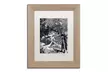Nick Bantock 'Dodgers Dream' Matted Birch Framed Art - Second Medium