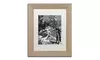 Nick Bantock 'Dodgers Dream' Matted Birch Framed Art