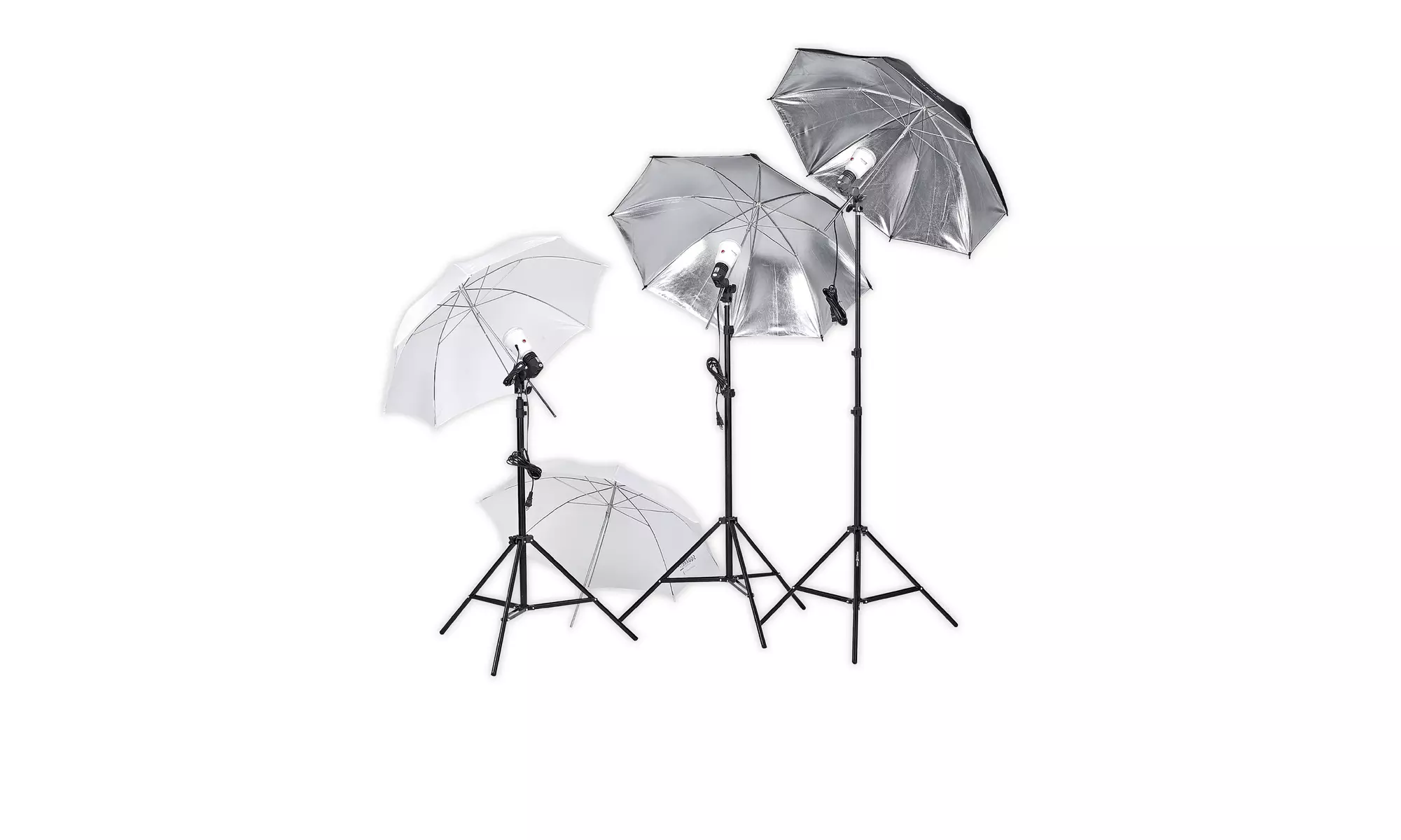 4500 Square Perfect Photography Studio Lighting Umbrella - Soft Light Kit - Primary Image