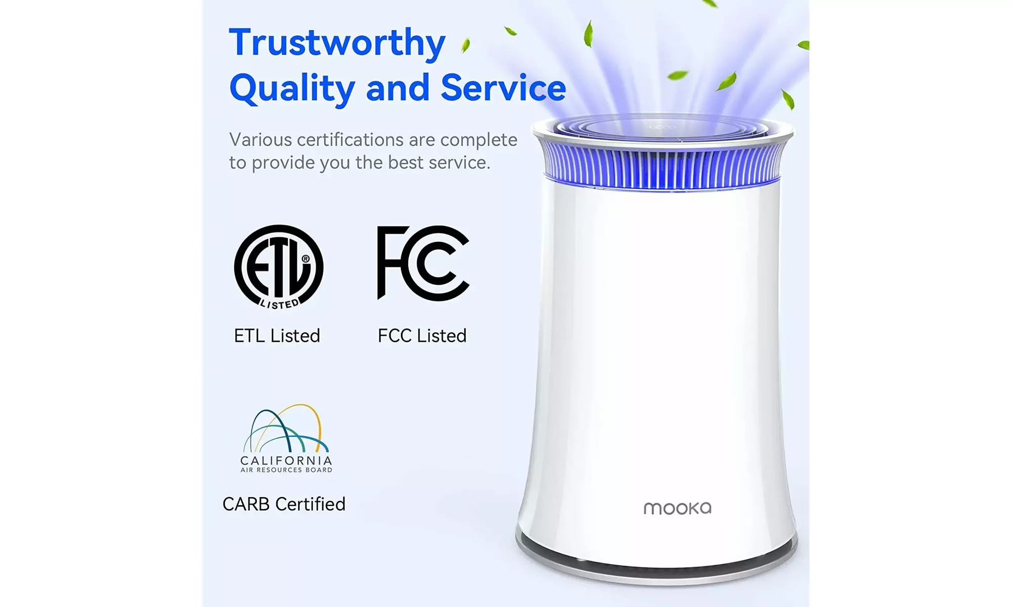 Air Purifier for Home, True HEPA - Primary Image
