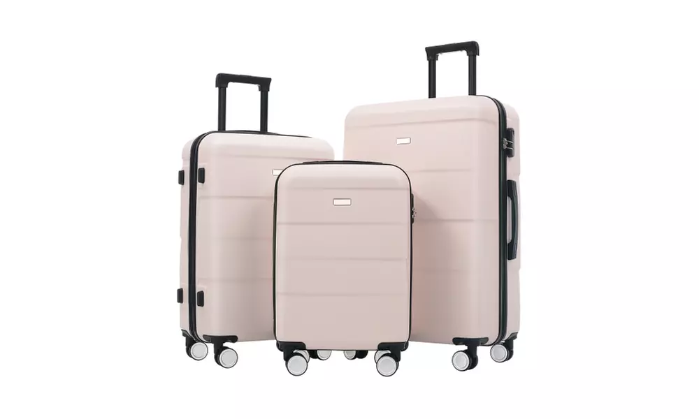Three-Piece Luggage Suitcase Set