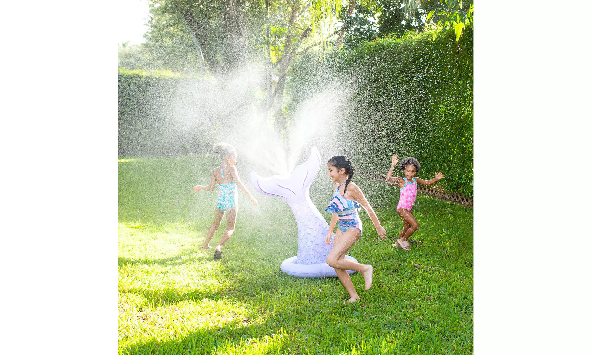 Giant Mermaid Tail Sprinkler - Second Medium