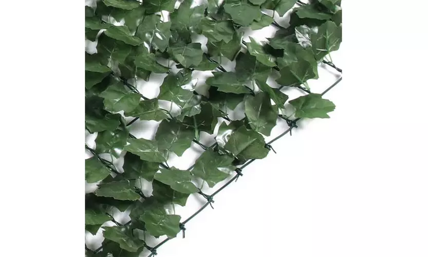Artificial Faux Ivy Hedge Privacy Fence Wall Screen for Outdoor Decor Garden