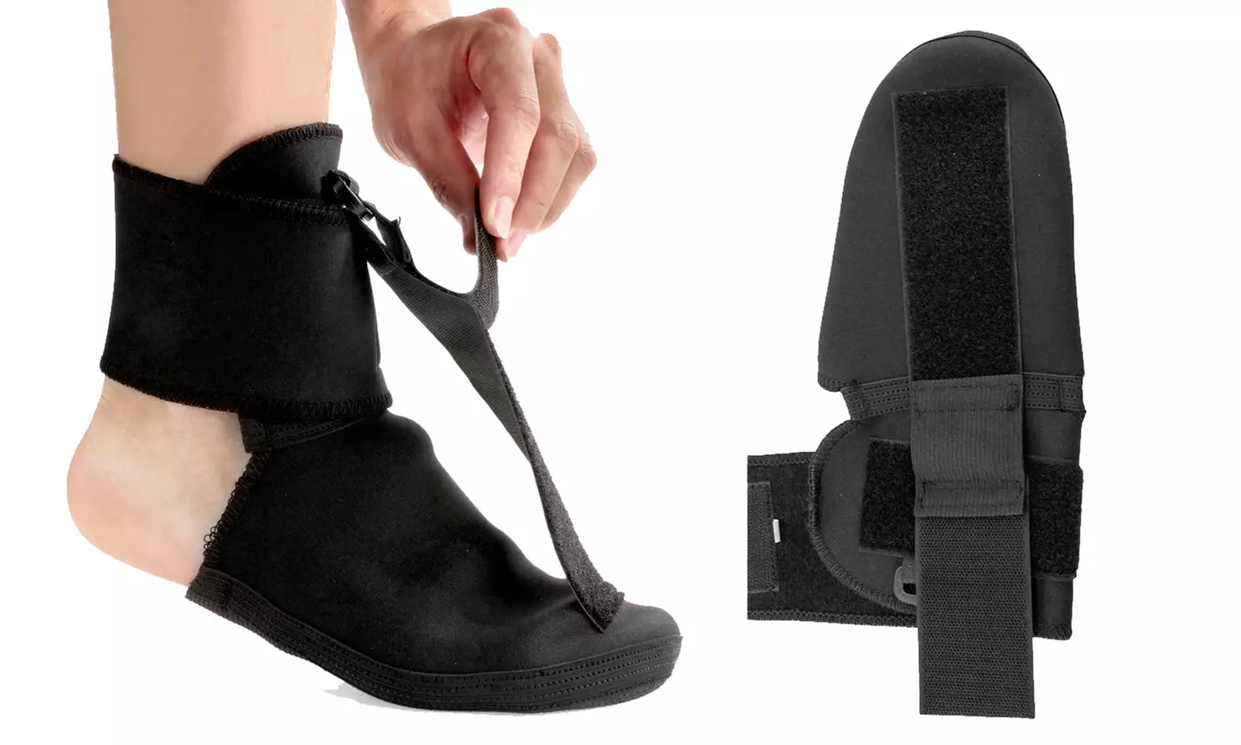Adjustable Plantar Fasciitis Night Splint Foot Brace Support Heel Pain Relief - Primary Image