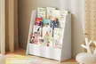 Costway 4-tier Kids Wooden Bookshelf Toddlers Book Rack with Deep Shelves - Second Medium