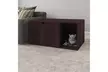 Way Basics Eco Tool-Free Assembly Modern Cat Litter Box Furniture, Espresso - Second Medium