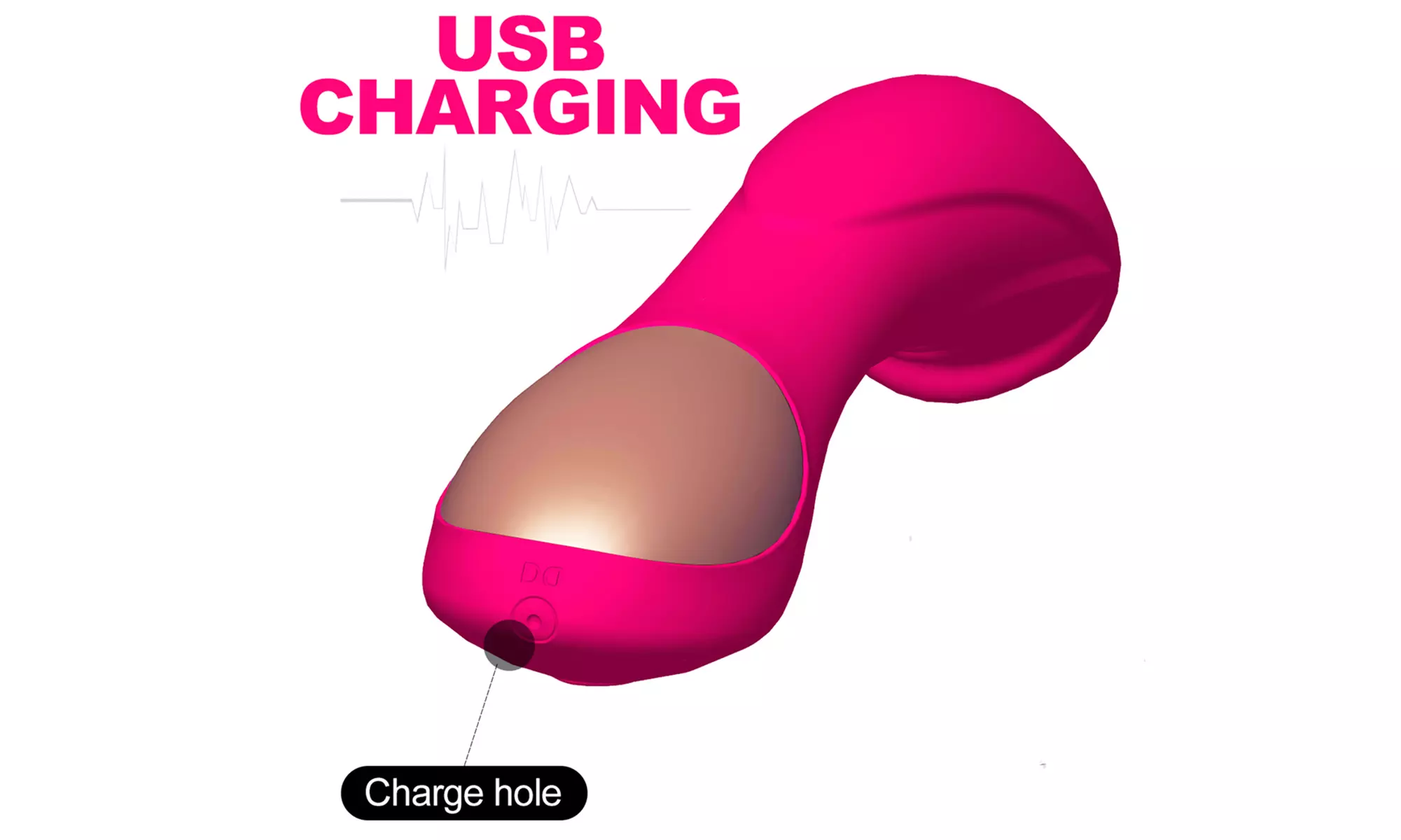 12 Speeds Powerful G Spot Vibrator Rechargeable Dildo Magic Wand Massager