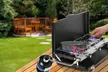 LakeForest 3-Burner 20,000 BTU Portable Propane Camping Stove with Toast Tray - Second Medium