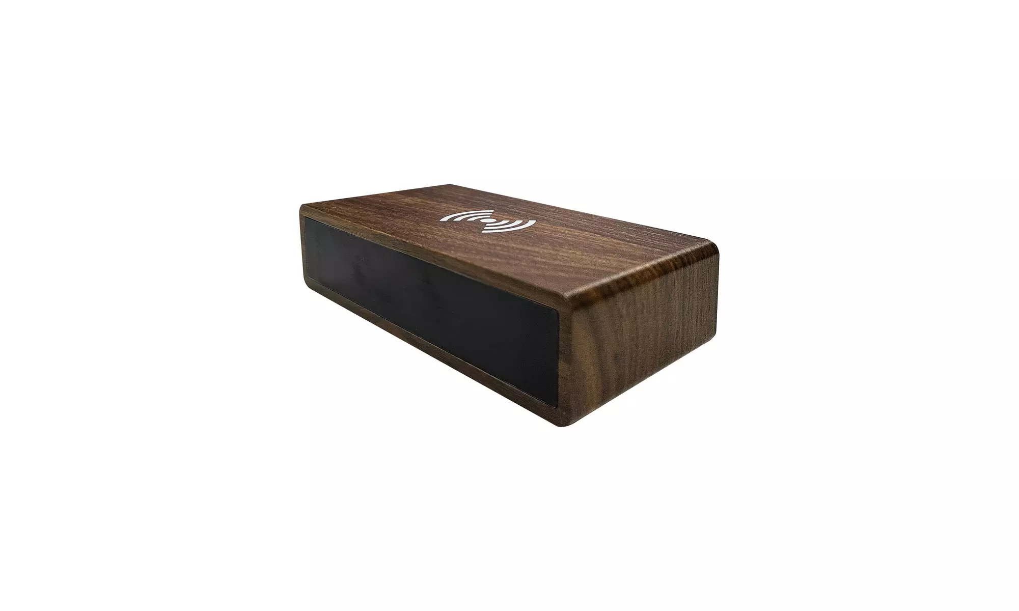 Zummy Wireless Charger Wood Clock with LED Clock