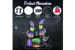 Costway Inflatable Halloween Witches, Zombie, Spider, Tentacles, Clown - Second Medium