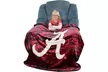 NCAA Licensed 50"x60" Throw Blanket. Multiple Styles Available. - Second Medium