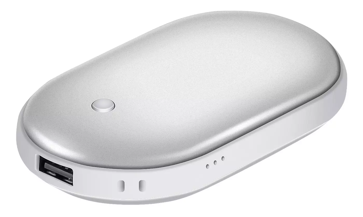 iMounTEK 5,000mAh Double-Sided Hand Warmer & Rechargeable Power Bank