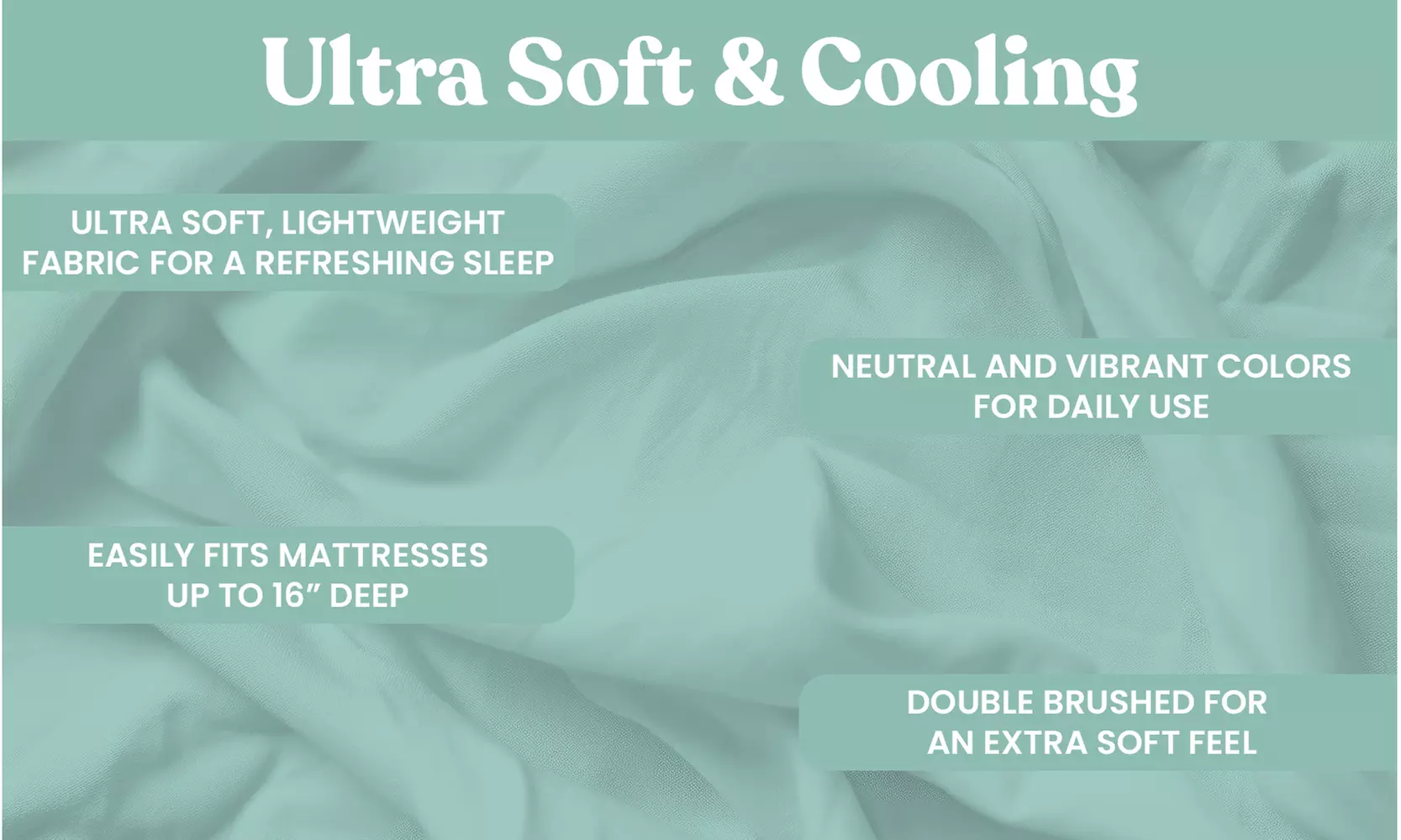 Luxury Home 6-Piece Microfiber Bed Sheet Set