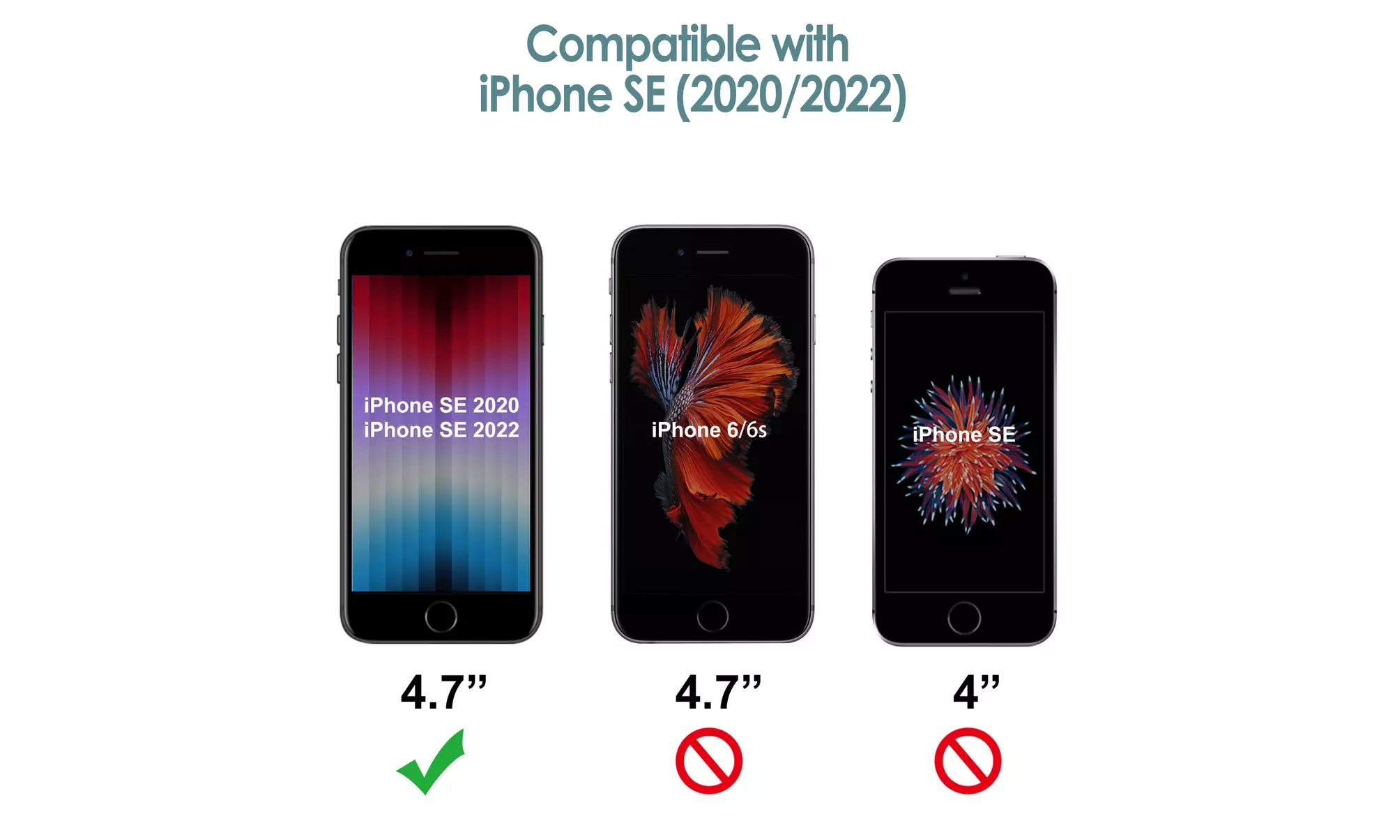 Silicone Case for iPhone SE 3/2 (2022/2020 Edition), Silky-Soft Touch Case