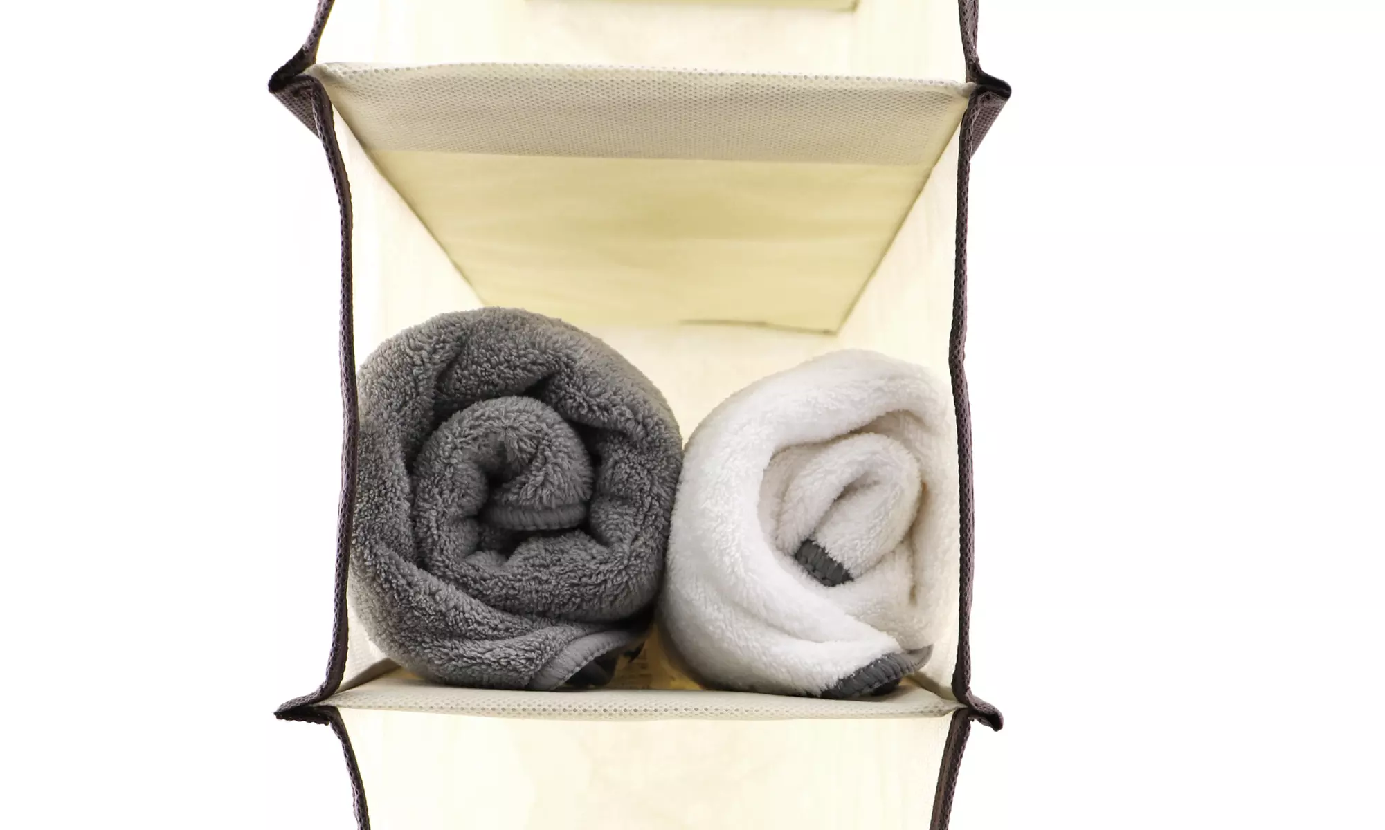 2-Pack Hanging Closet Organizer (6-Shelf or 10-Shelf)