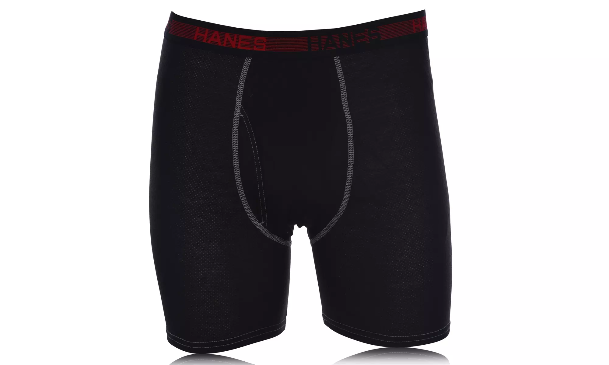 Hanes Sport Men's Boxer Briefs 5-Pack Breathable Mesh Comfort Cool FreshIQ
