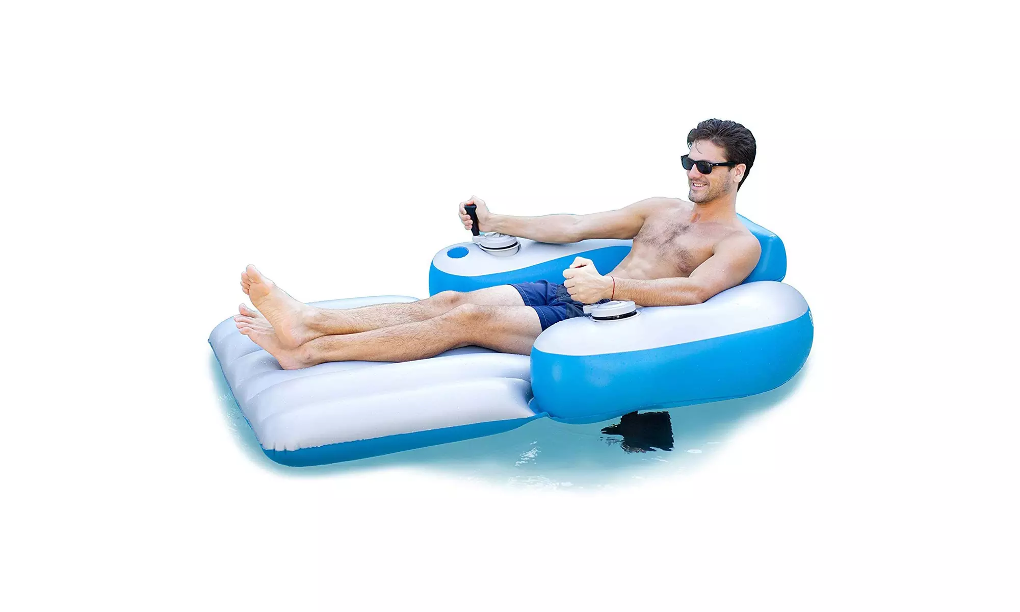 Splash Runner Motorized Pool Lounger 2.0 - Primary Image