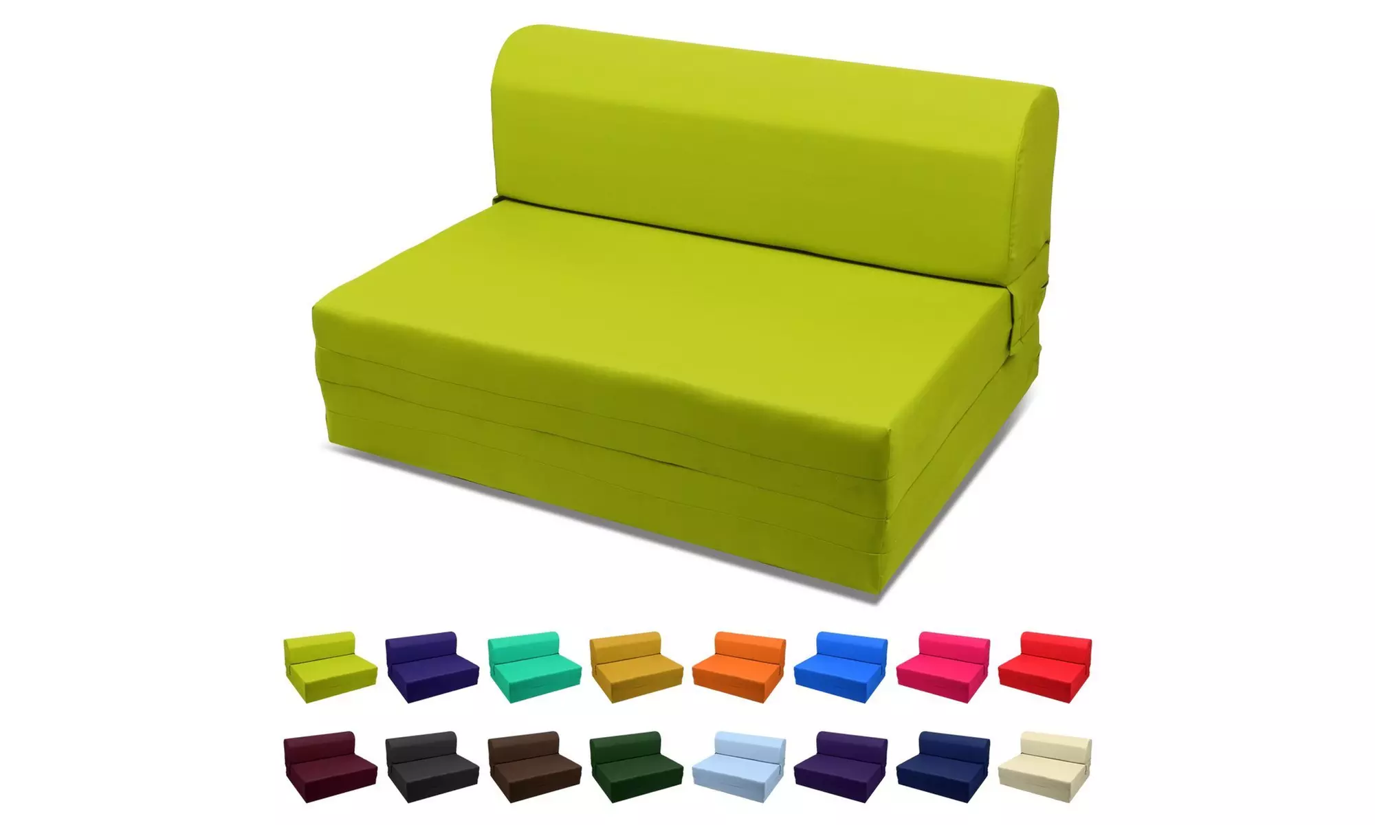MaGshion Sleeper Chair Folding Foam Bed Single Size 5x23x70 Inch - Second Medium