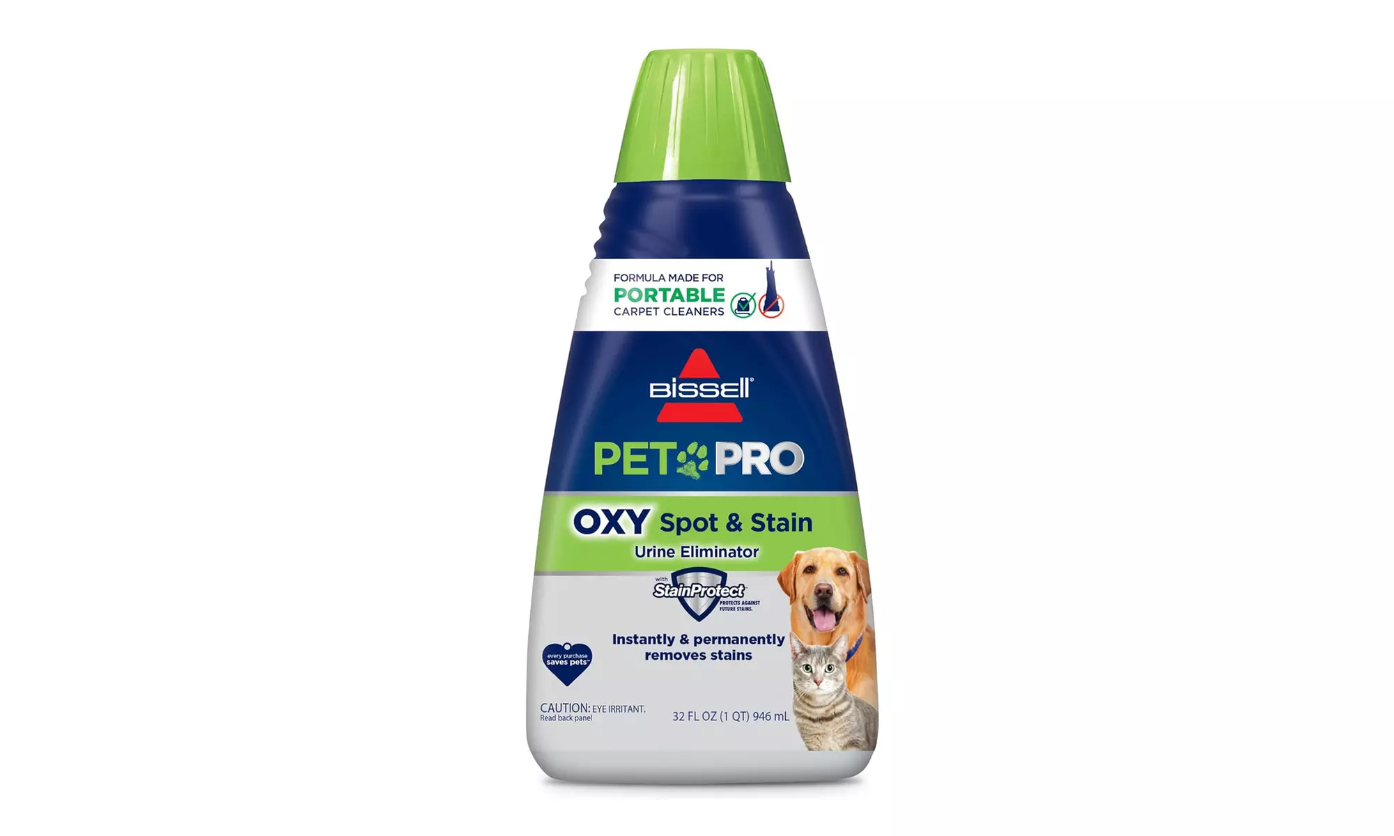 Bissell Pet Pro Oxy Spot & Stain Formula for Portable Vacuums - 1, 2 or 3pk