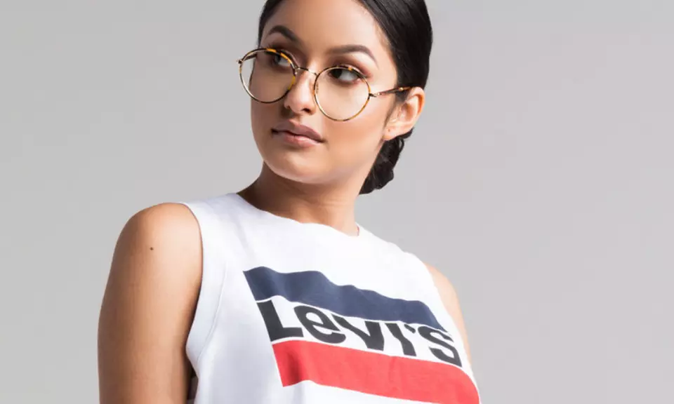 Levi'S Graphic Crop Tank - Second Medium