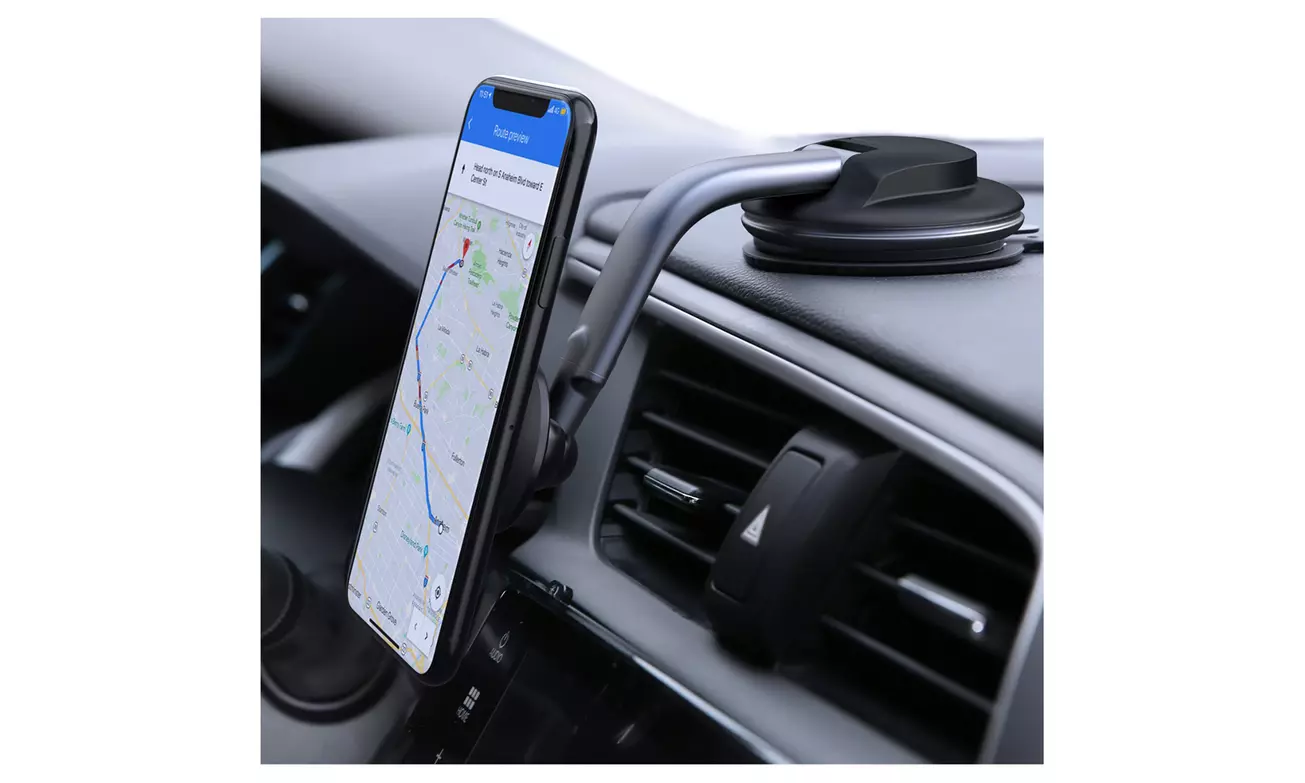 AUKEY Phone Holder for Car 360 Degrees, Phone Mount