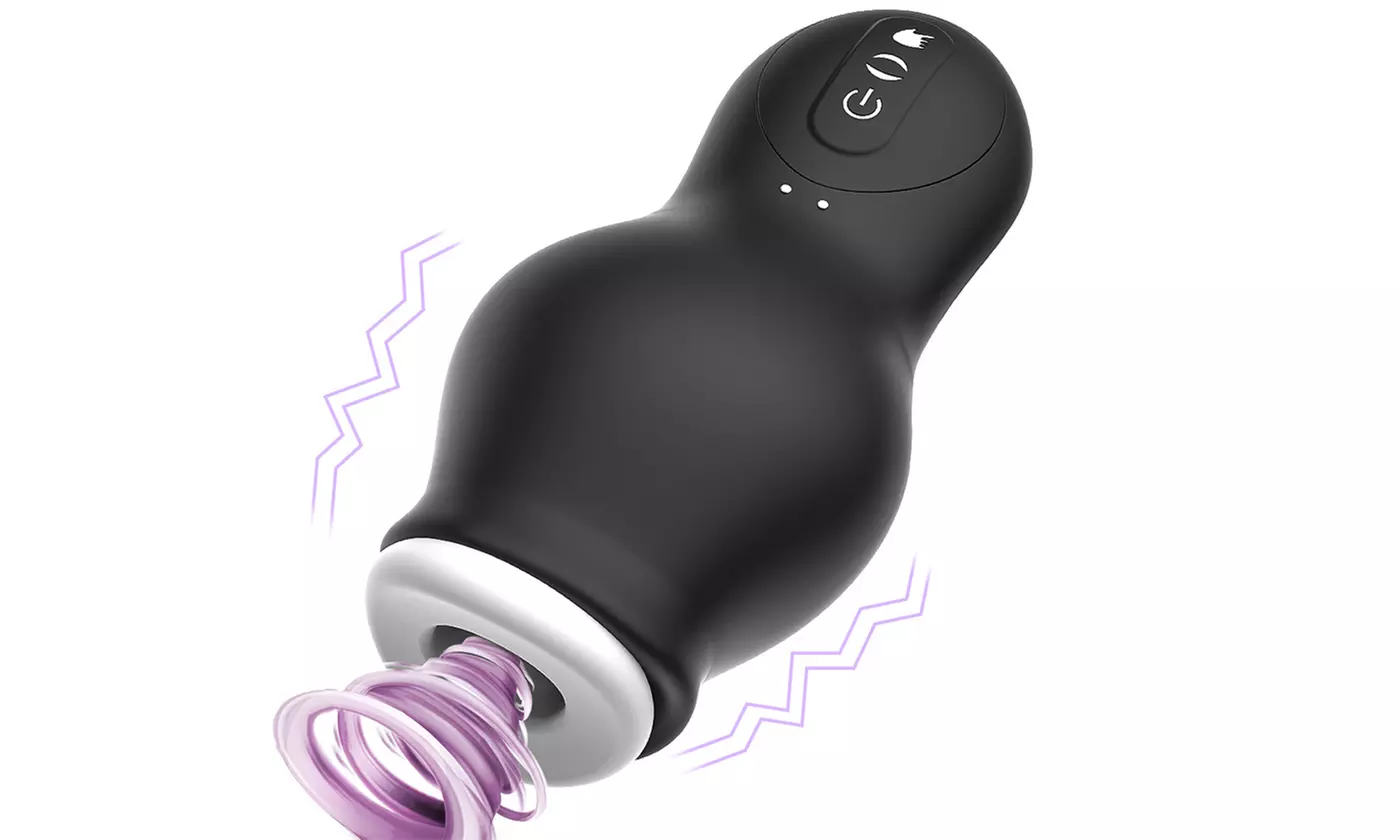Automatic Hands-Free Masturbator Massager Vibration Stroker