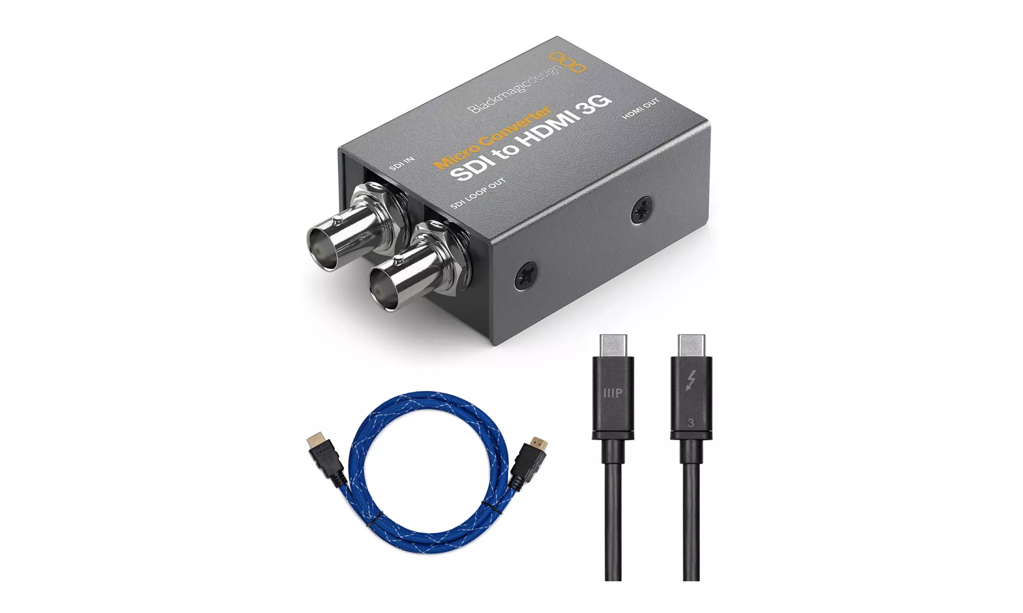 Blackmagic Design Micro Converter HDMI to SDI 3G (with Power Supply) Bundle - Primary Image