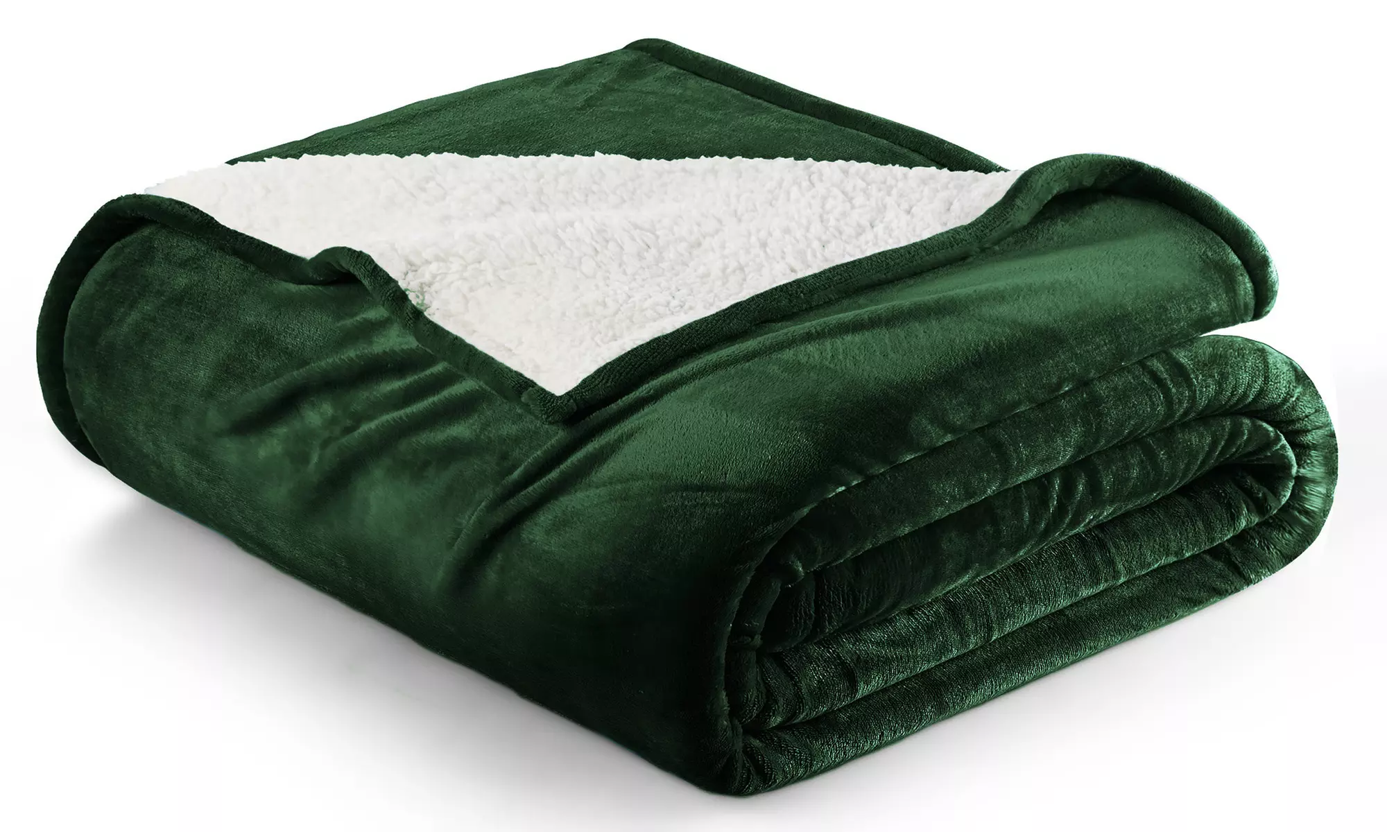 Ultra-Soft Velvet Plush Reversible Sherpa Blanket