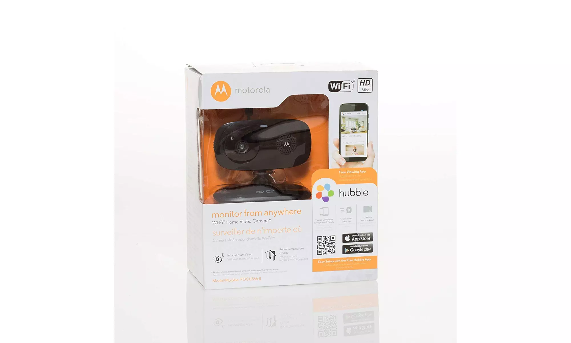 Motorola FOCUS66 Wi-Fi HD Home Monitoring Camera - Second Medium